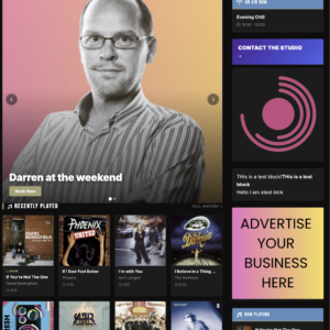 Radio Station Website CMS - Annual